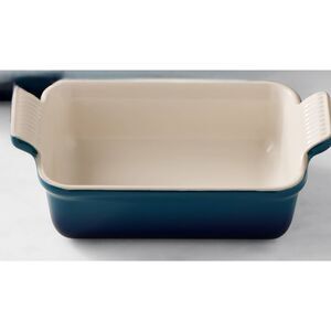 Le Creuset Heritage 19cm Deep Rectangular Baking Dish- Agave